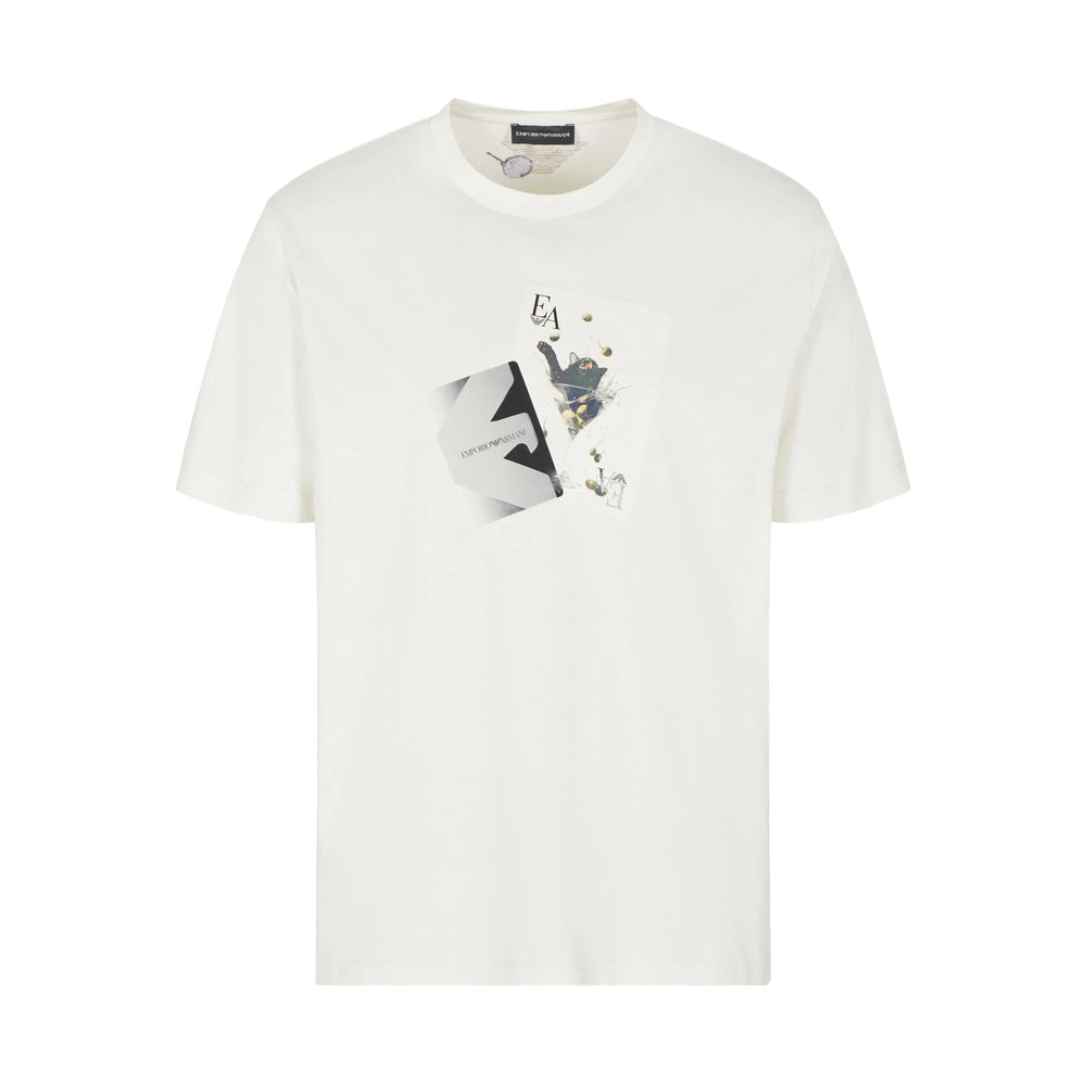 Emporio Armani T Shirt - Bianco | 349be76ef5e3c245ef81a8b40817270ab20b3c01