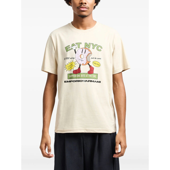 Emporio Armani T Shirt - Giallo | 68f19d87d5a1098b05837553bf047c50bdc1b885
