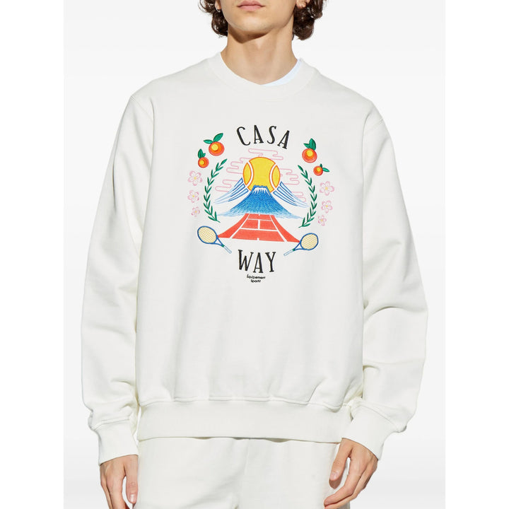 Casablanca Felpe - Bianco | 6201947e7ebde063a0ad73db3f9709b57a7f0f57