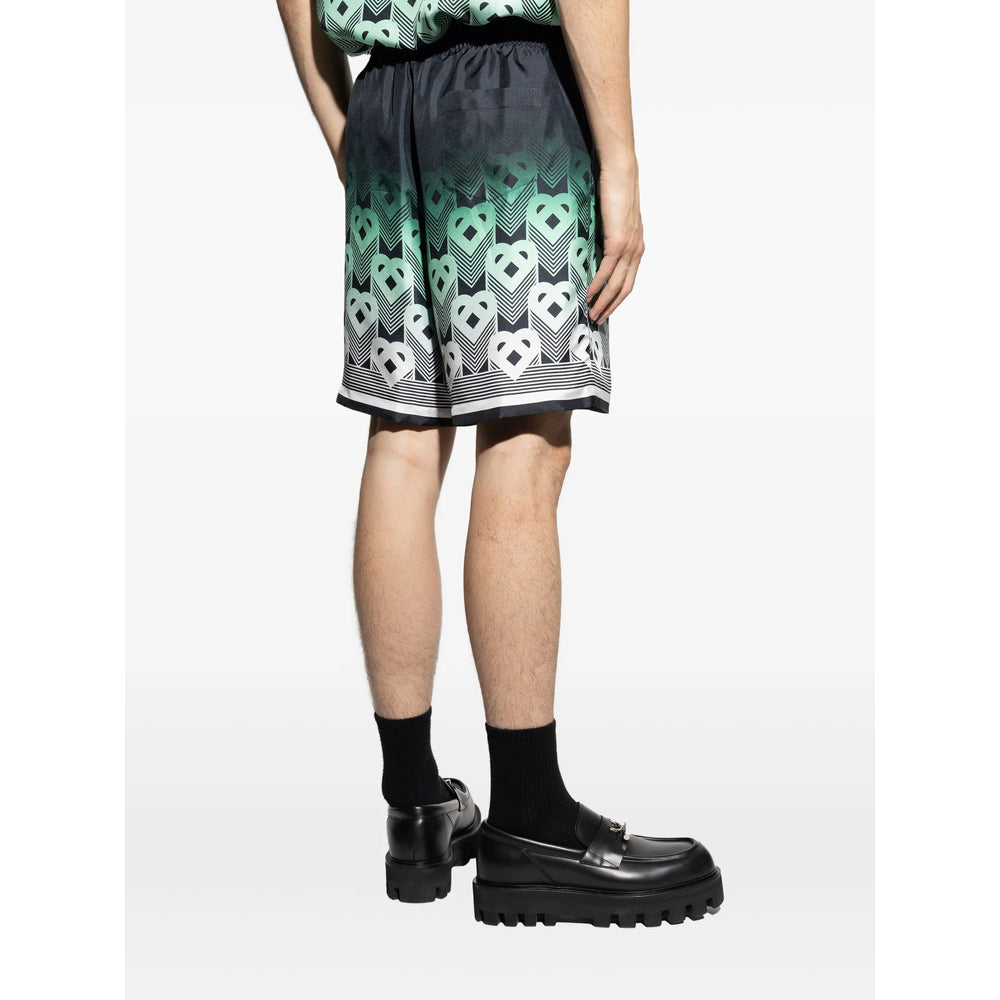 Casablanca Shorts - Verde, Nero | 5db1b702ef2ab6d34cf98d5548f7a3b2edfc0af9
