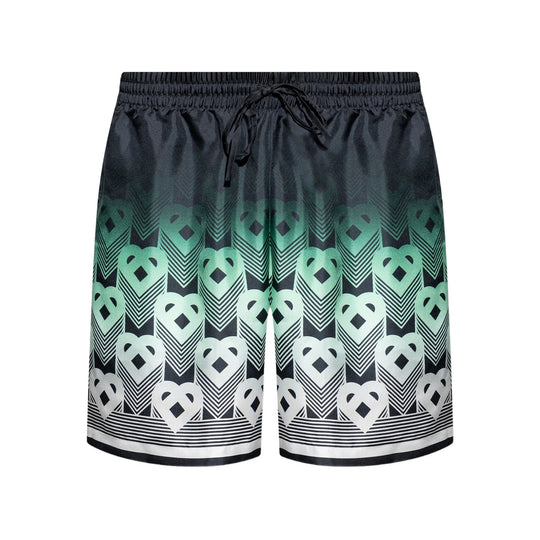 Shorts Verde, Nero