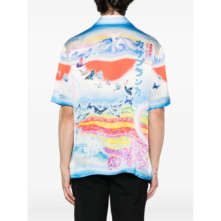 Casablanca Camicie - Blu, Arancione | faae0c7a22ee008f4d1c60a323ab4c2bfc4db87f