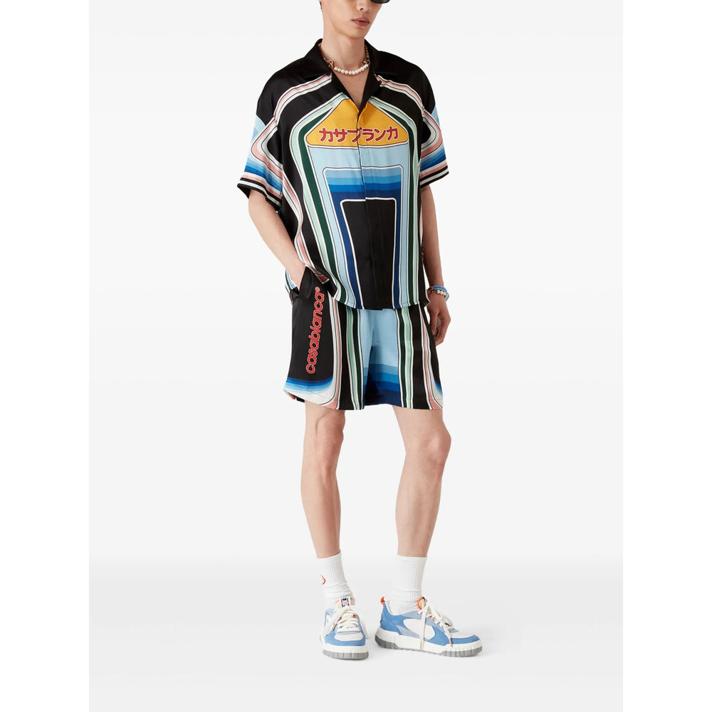 Casablanca Shorts - Nero, Blu | b6db1e0a349edfb035e74a1ef08b2d60d8ec4231