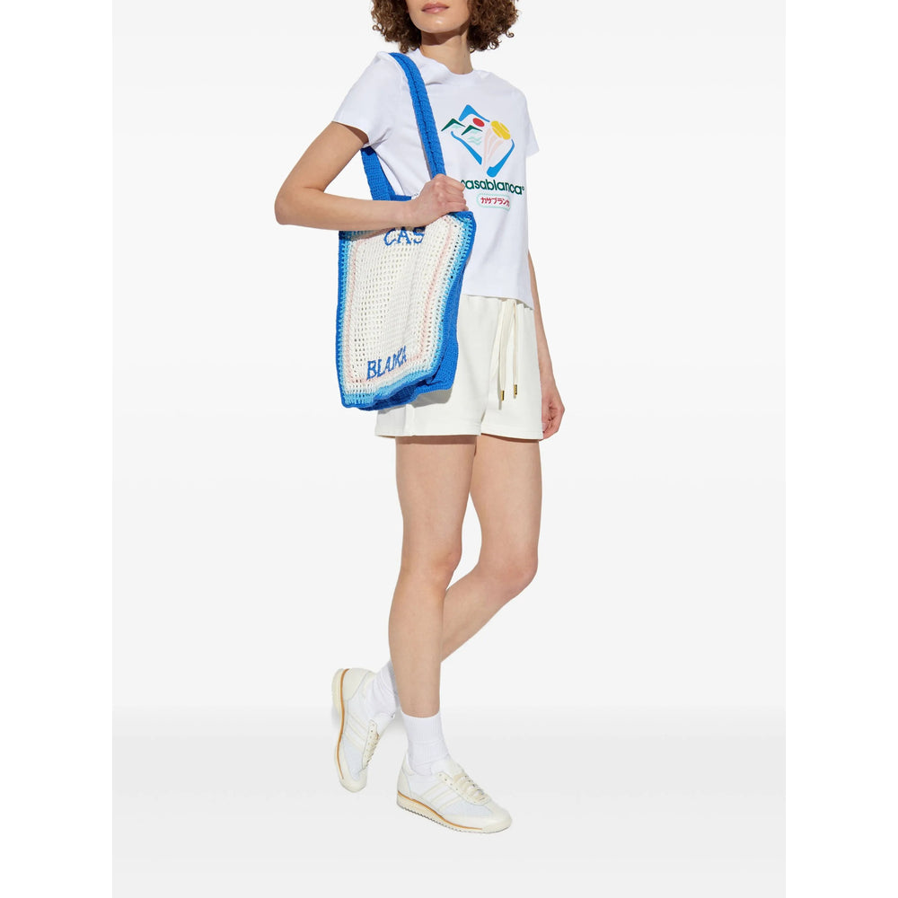 Casablanca T Shirt - Bianco | c5ee47c6f2e1f7938f4316af7cb52cc28913488a