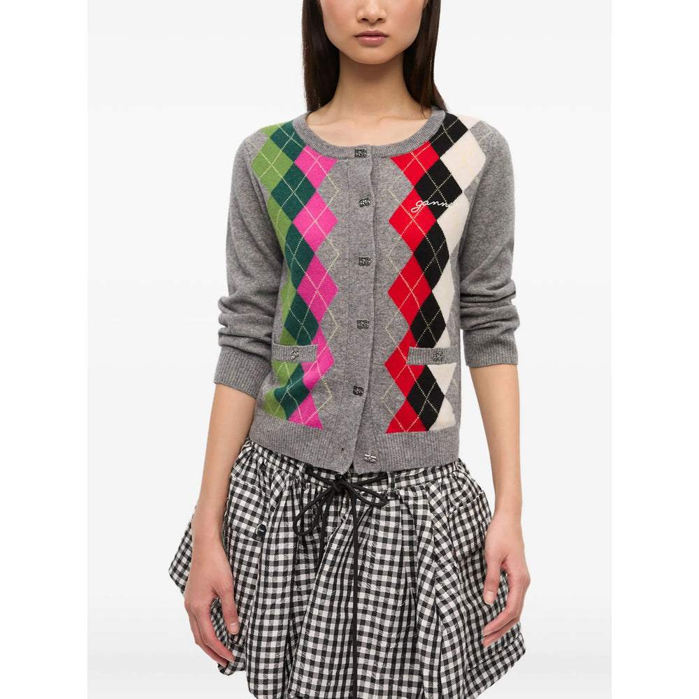 Ganni Maglioni - Grigio | b3e2cb6edd3d83c1358a23ecf94086886ee75933