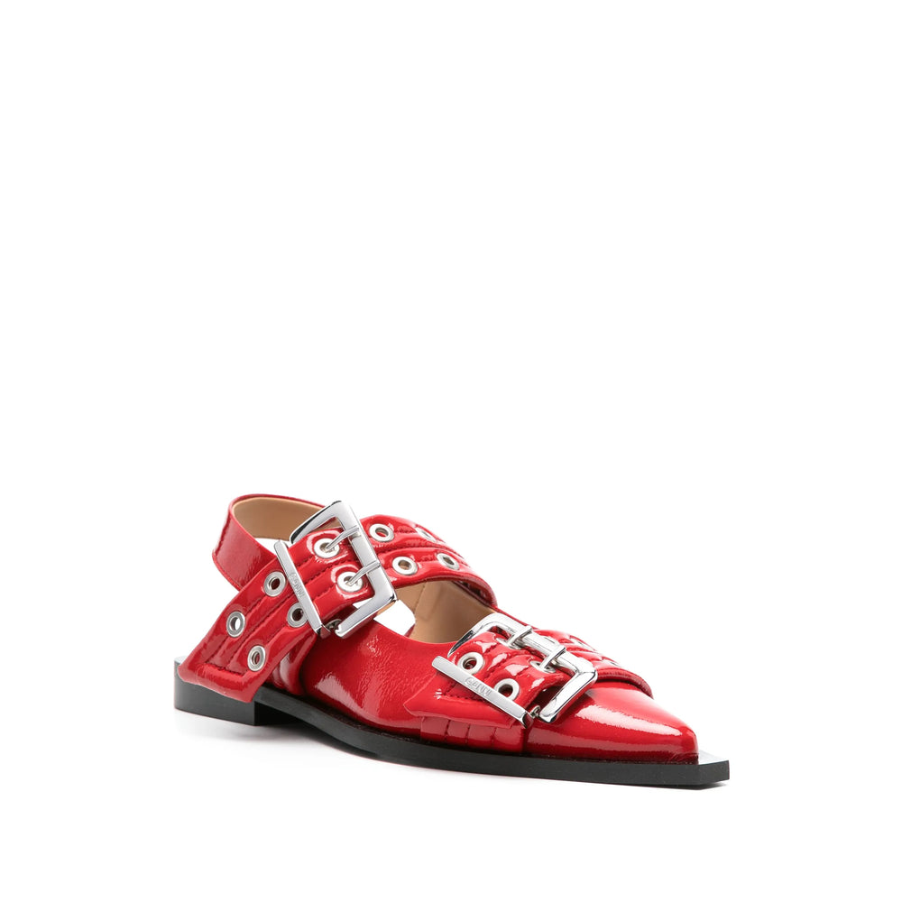 Ganni Scarpe - Rosso | 0f2ae1fcaf921ea8838ce8c79698fd50cf637854
