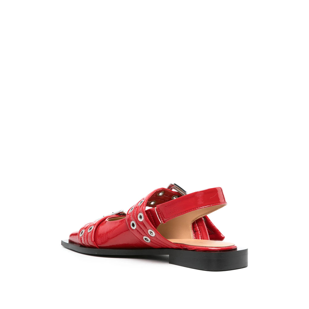 Ganni Scarpe - Rosso | 768fd1be181991243450dd5147d812a6b873e3da