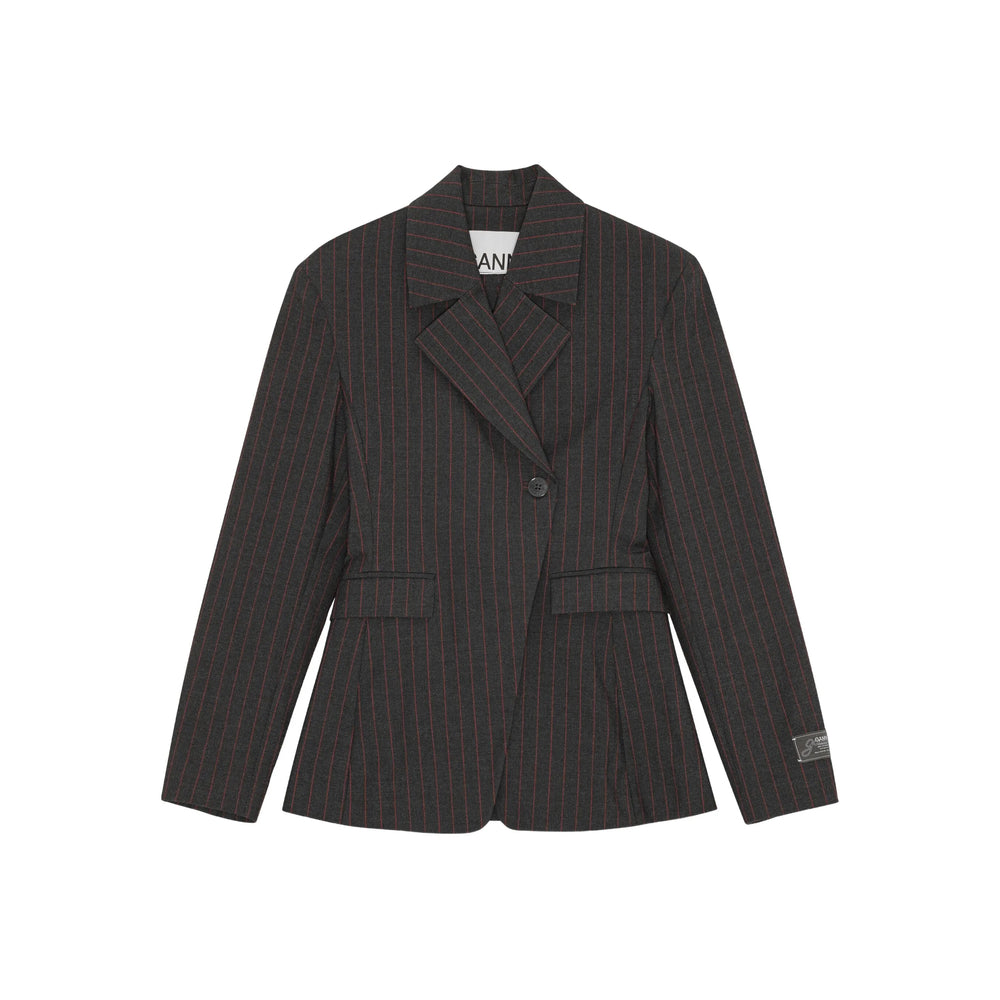 Ganni Giacche - Nero, Rosso | f05f027c6b896a9a1fd7666d36d3708da37aa18c