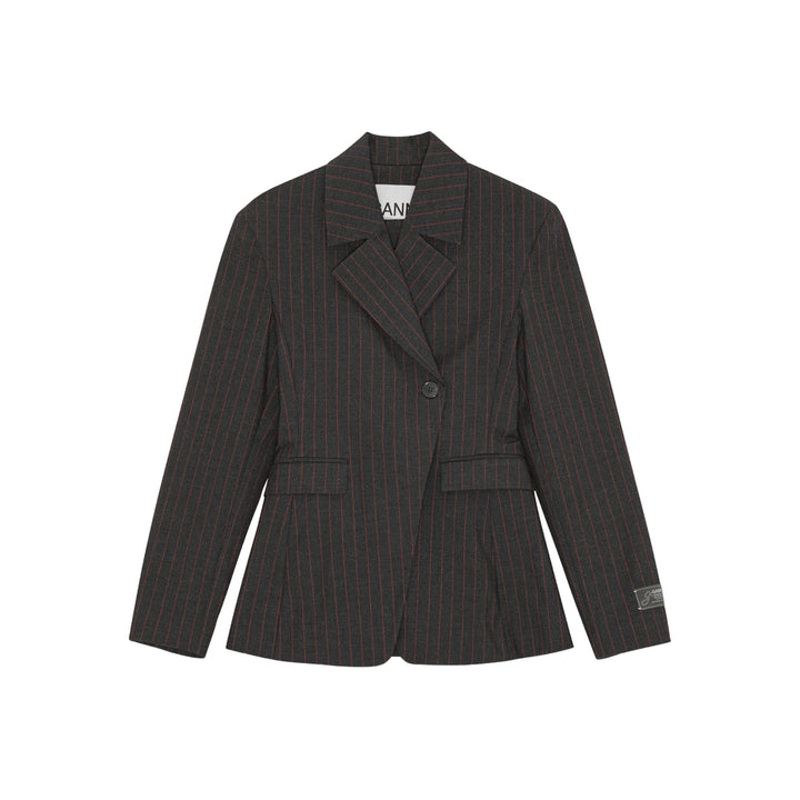 Ganni Giacche - Nero, Rosso | f05f027c6b896a9a1fd7666d36d3708da37aa18c