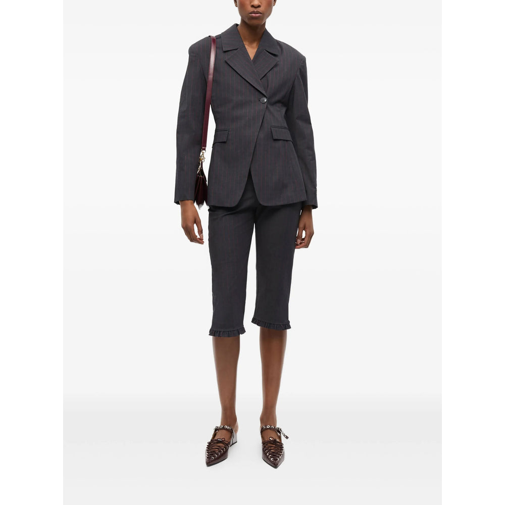 Ganni Giacche - Nero, Rosso | 0ba1467b8a028e824296fd615faefe5bc9c2c942