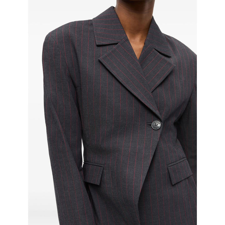 Ganni Giacche - Nero, Rosso | 75d5aa7459c4264da716e3cb80f387eb167409b4