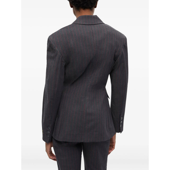 Ganni Giacche - Nero, Rosso | 873ed55c4f97d645c6cca62c3dc09d0bcd83ab3e