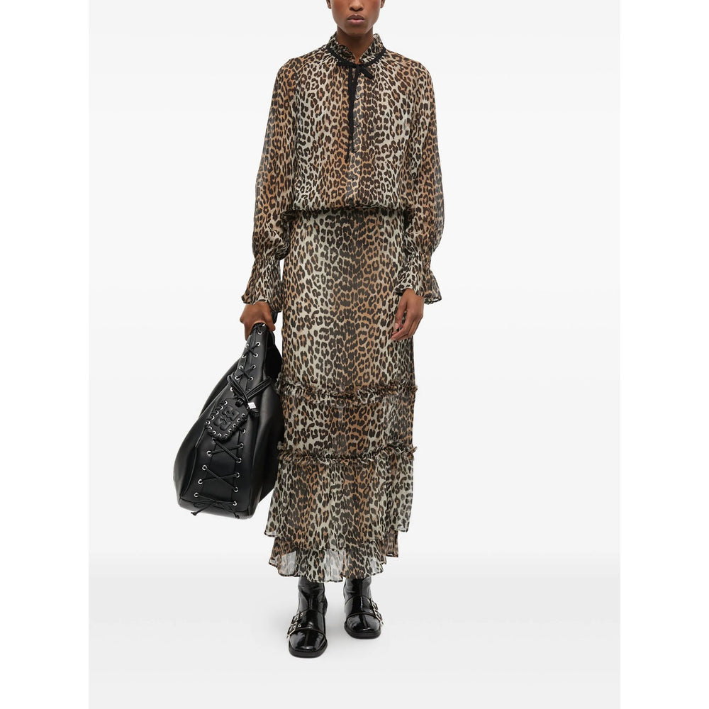 Ganni Camicie - Neutri, Marrone | 9b1f11e0cf8f2e297a101e96f8aaaf21f7129b39