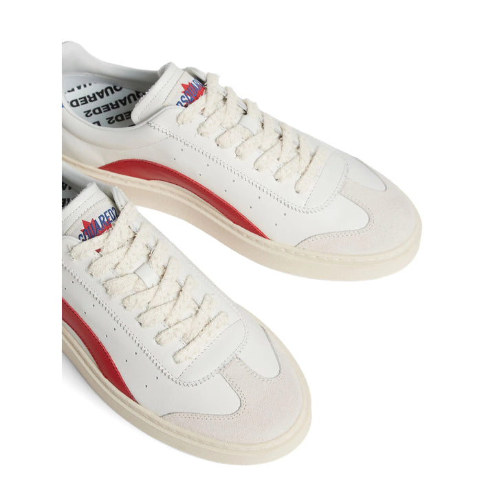Dsquared2 Sneakers - Bianco, Rosso | 04c50d2b8ae0da8b62d61fe29be6f7aabbae521c