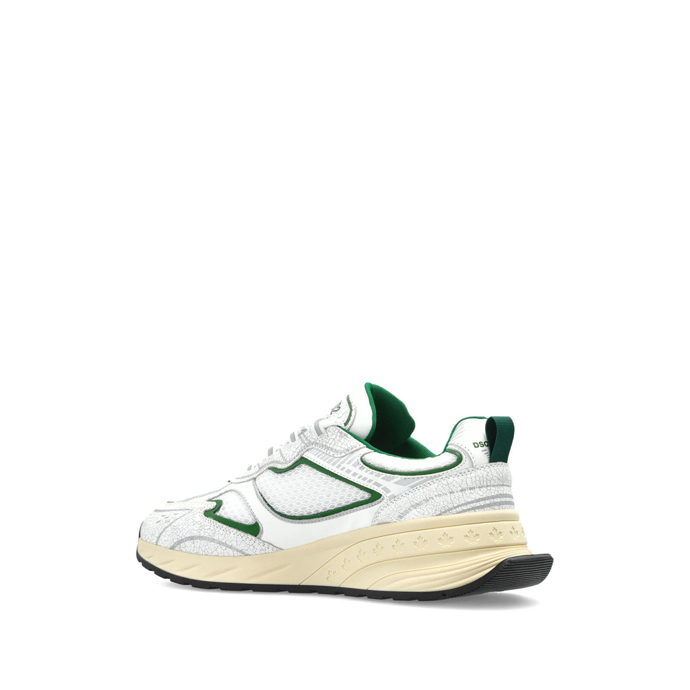 Dsquared2 Sneakers - Bianco, Verde | 7c069b40e08b3100fa63e75e965eefb28694ee6c