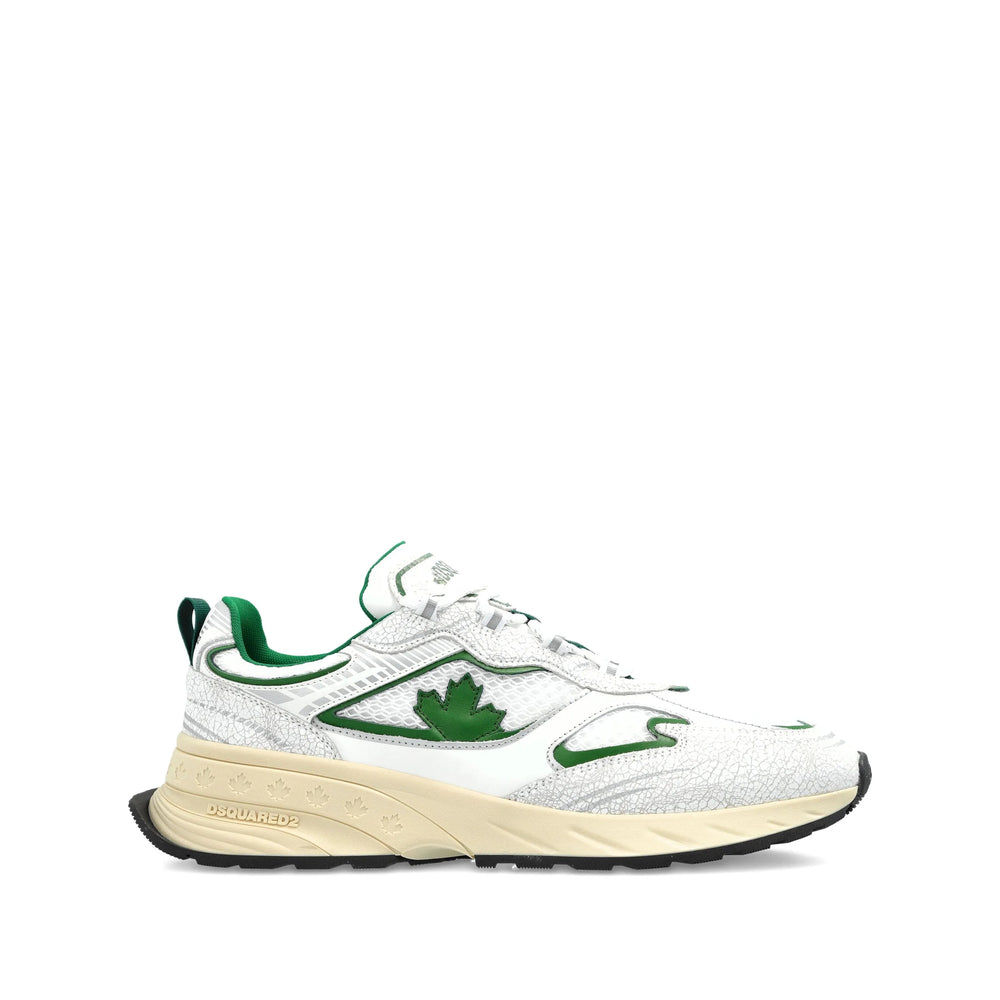 Dsquared2 Sneakers - Bianco, Verde | 710456fad86484cc3f6b52c2f185192e6d8be8cd