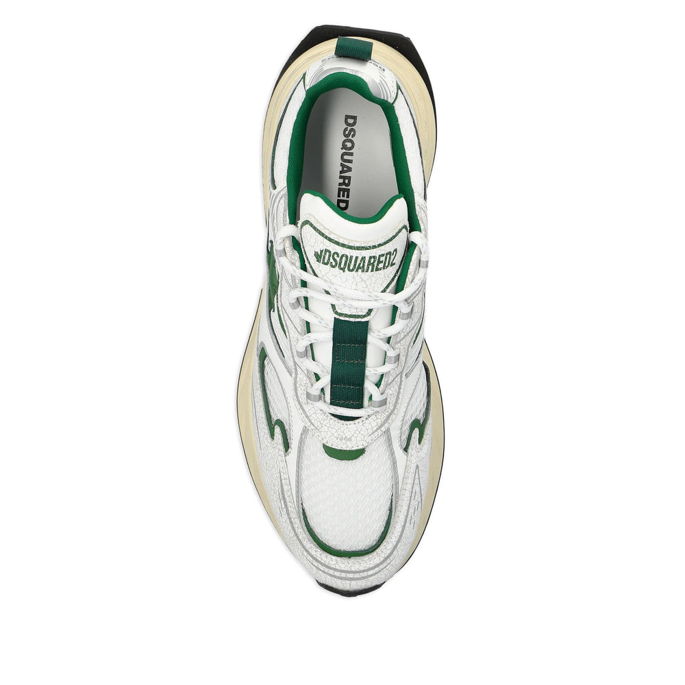 Dsquared2 Sneakers - Bianco, Verde | 19daa49623a63e683b1137f553a4d8286ba25b72