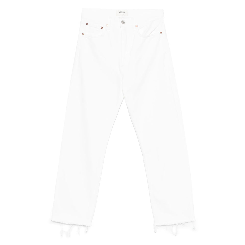 Agolde Jeans - Bianco | 70b8a12da7a229a6b20cd17566fcb60385b0fc28