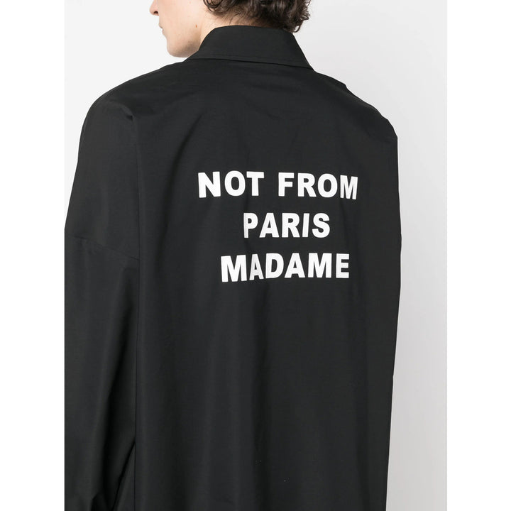 DrôLe De Monsieur Outerwears - Nero | 42a1a6aef81aa62aa6b433bcf9afb42812ebe1a3