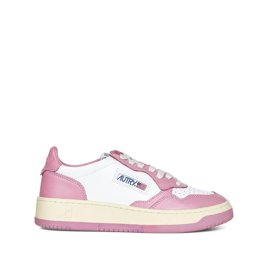 Sneakers Bianco, Rosa