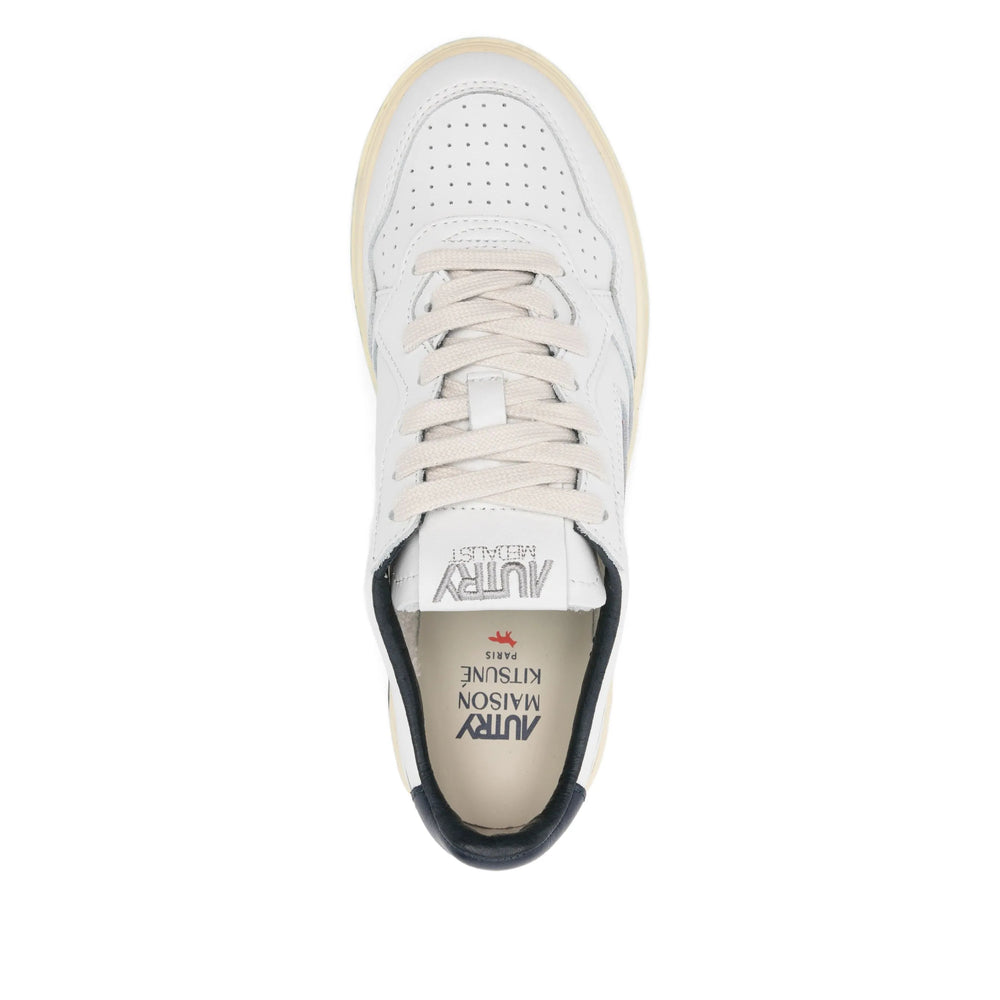 Maison Kitsune X Autry Sneakers - Bianco, Blu | 7777e2b93dea390624cac2c39de4a86539dcefdd