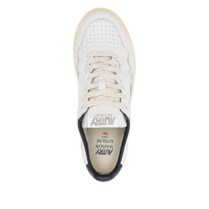 Maison Kitsune X Autry Sneakers - Bianco, Blu | 7777e2b93dea390624cac2c39de4a86539dcefdd