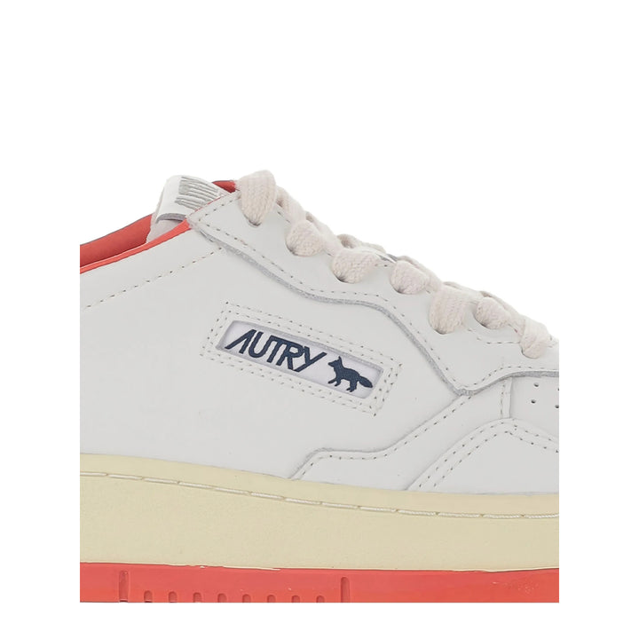 Maison Kitsune X Autry Sneakers - Bianco | c0bf850b8e59f881bcc72c7ce5942ae934174af7