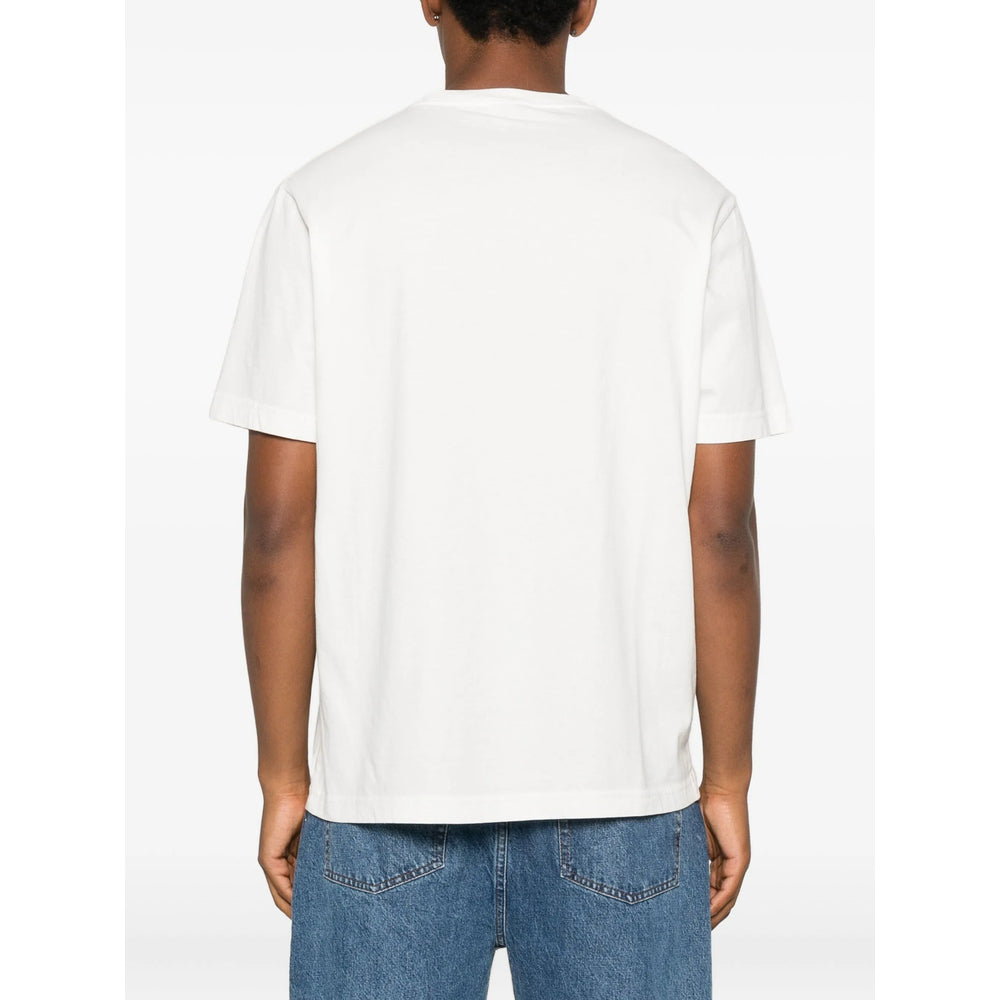Maison Kitsune X Autry T Shirt - Bianco | e37433d95efb4af6540e2f039031c27875ccf63f