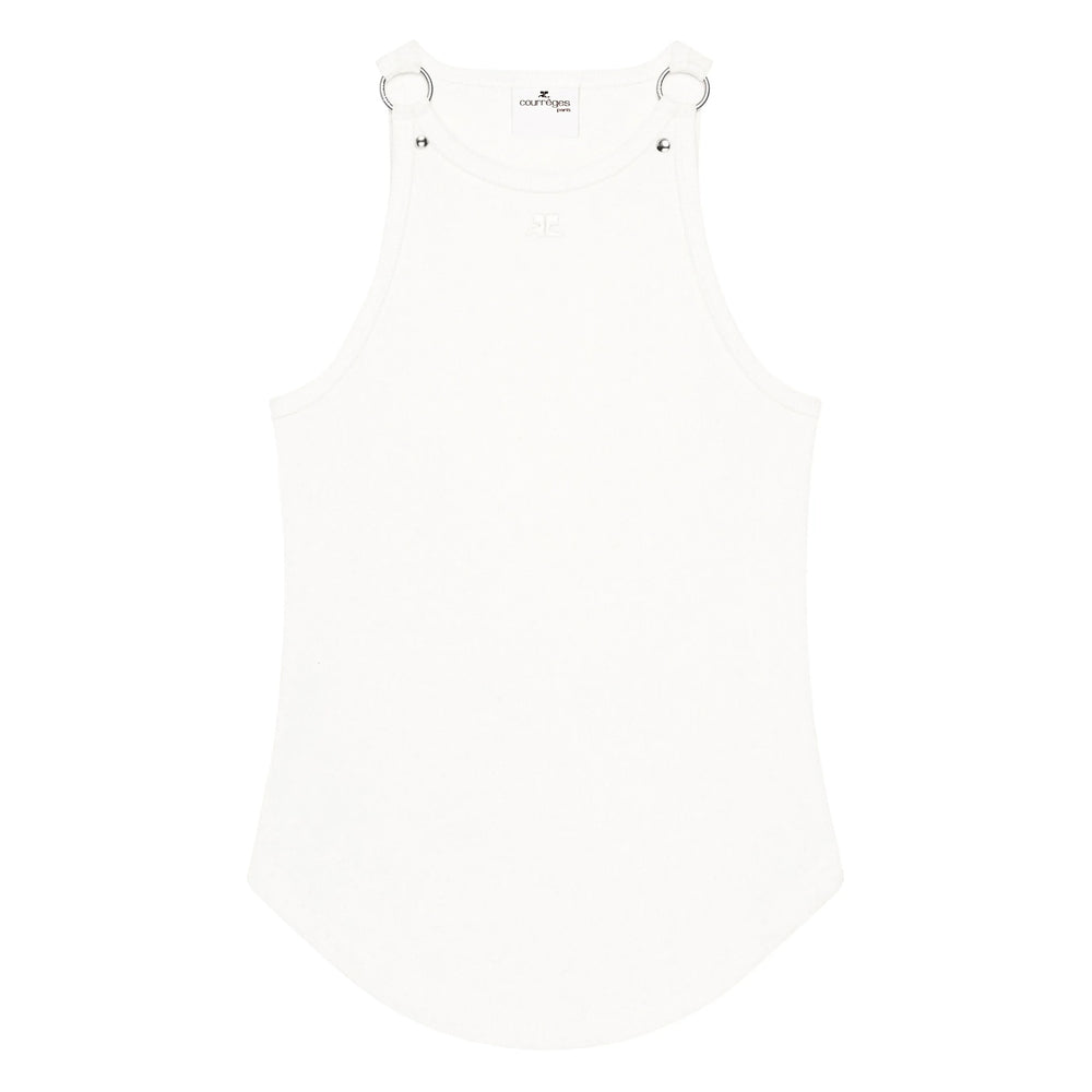 CourrèGes Top - Bianco | 75612538e85436080a2f98fff8d9bbfd0087ac5d