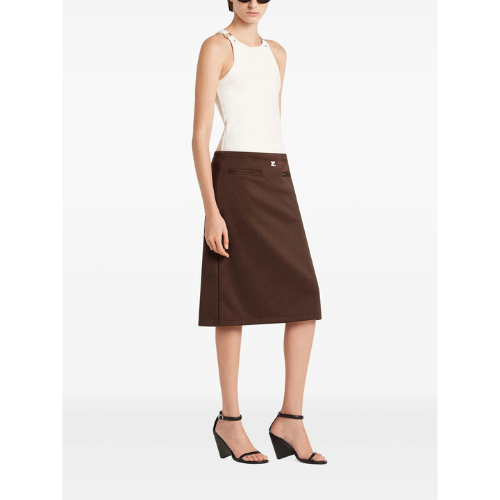 CourrèGes Top - Bianco | 24b778868fd63c7595ec67b1e61ca1cfb19c5ca2