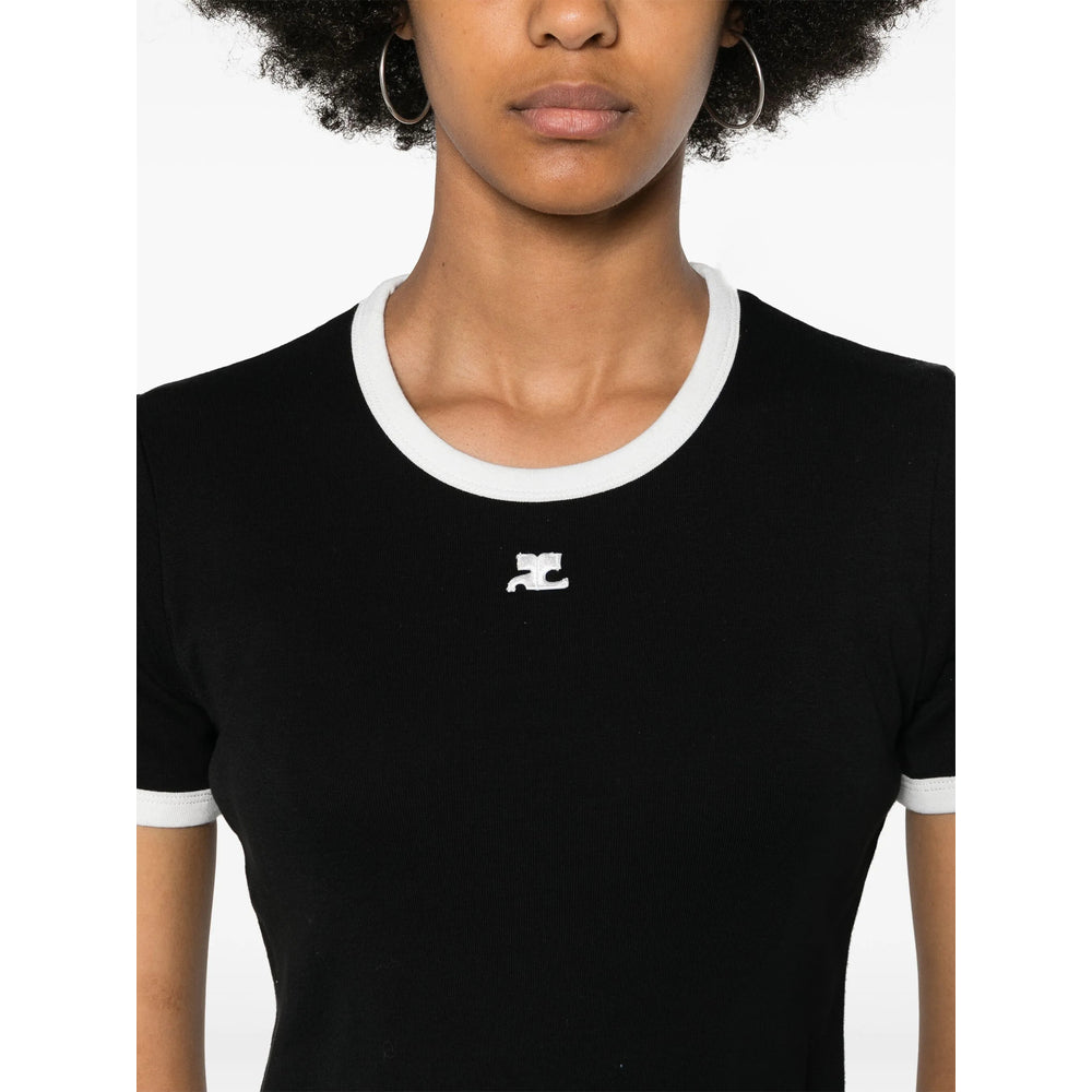 CourrèGes T Shirt - Nero | 85e00a17ba73ddaa92a3f079e6f5c312ad2ddd1c