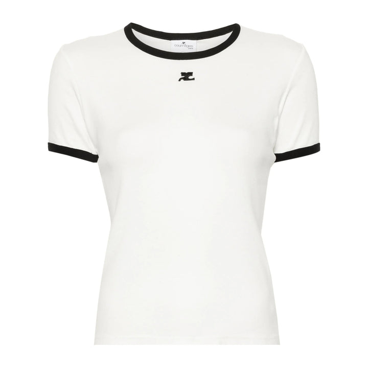 CourrèGes T Shirt - Bianco, Nero | f2465891120a011546587ef733cf066158831e6b