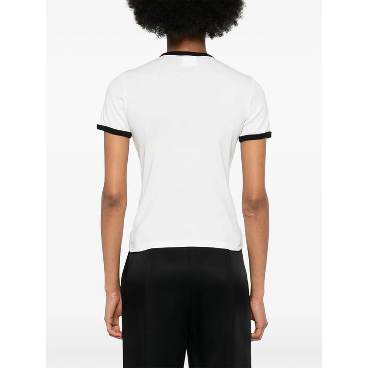 CourrèGes T Shirt - Bianco, Nero | 02c4f731863d068e331e082a32c42741ac5d478b