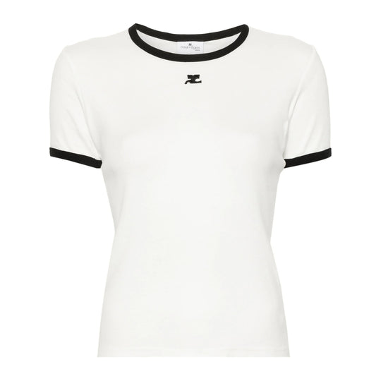 T Shirt Bianco, Nero