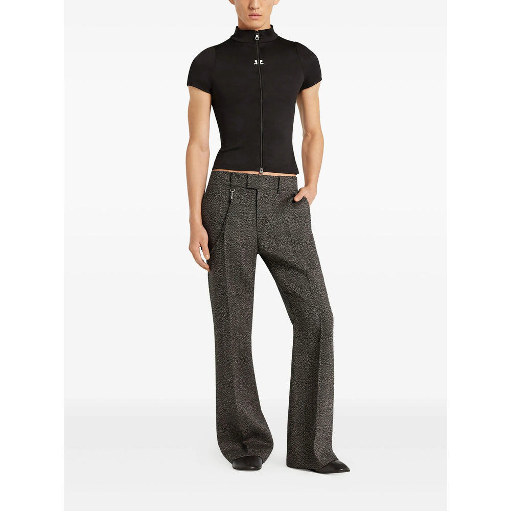 CourrèGes Top - Nero | 44d46907958c1cf98b09c28860decda02e74104b