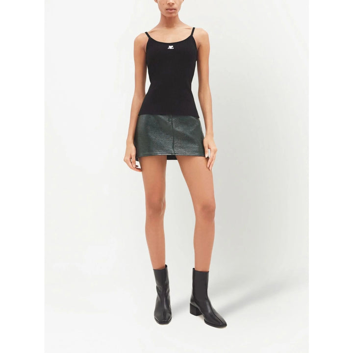 CourrèGes Top - Nero | 11c3a0c934c3e7d2e8173b047ea57da239d59f85