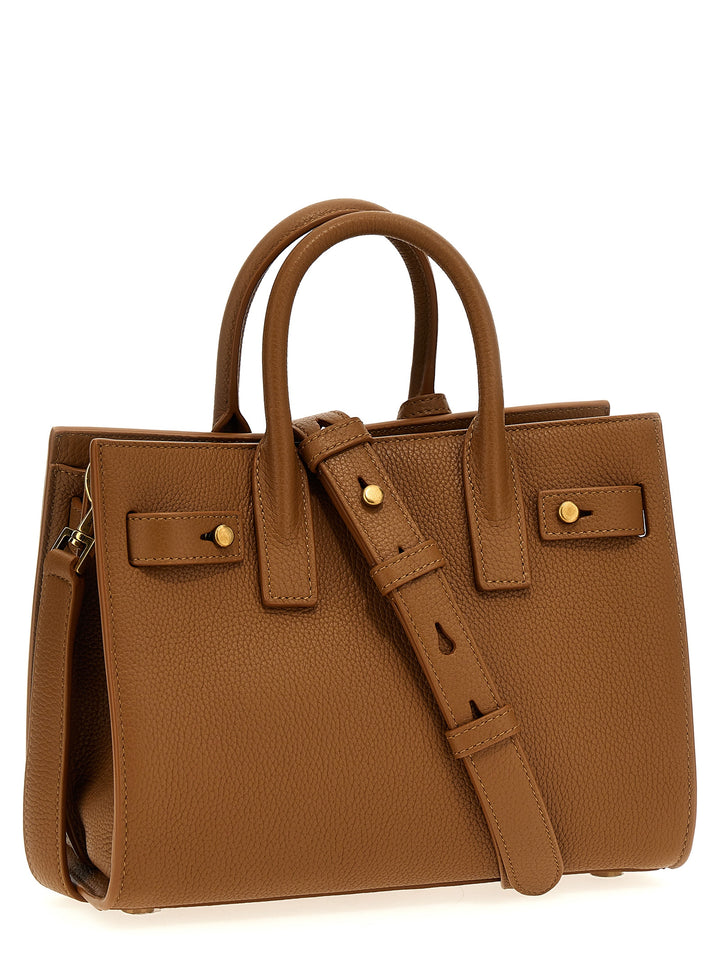 Saint Laurent Sac De Jour Borse a Mano - Marrone | f6eb70c21f271fd328249a66c40afe883cf72b6f