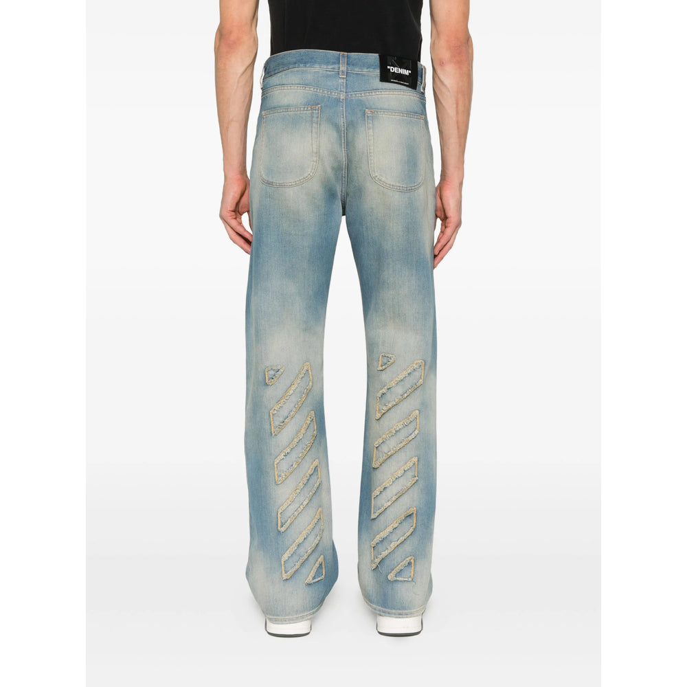 Off-White Jeans - Blu | 0256fd9f2e6ce504ff18149557e59c731b5922a5