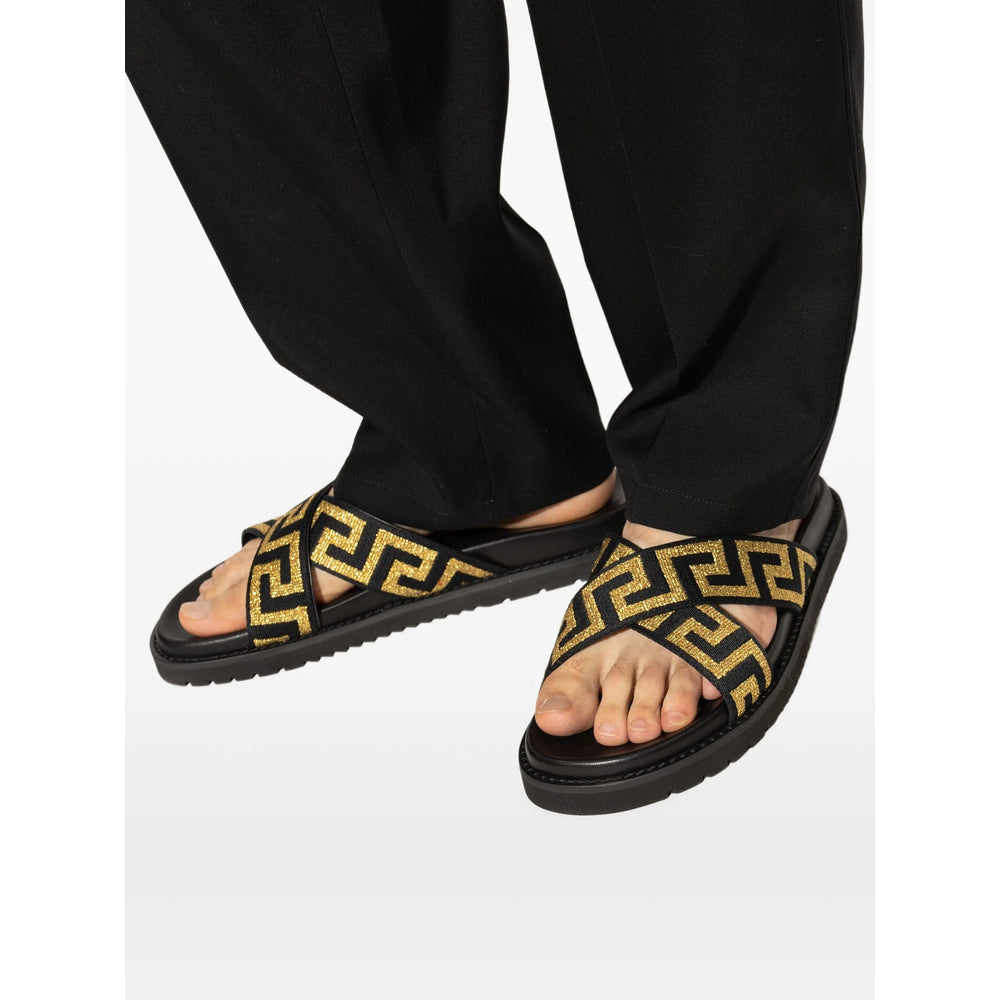 Versace Scarpe - Nero, Giallo | f0004d742423426dda2433384394194371056786