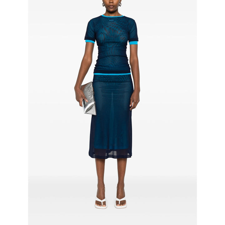 Off-White Top - Blu | fe98e5dba587c2ee92ff1578a52a983d9f145b46