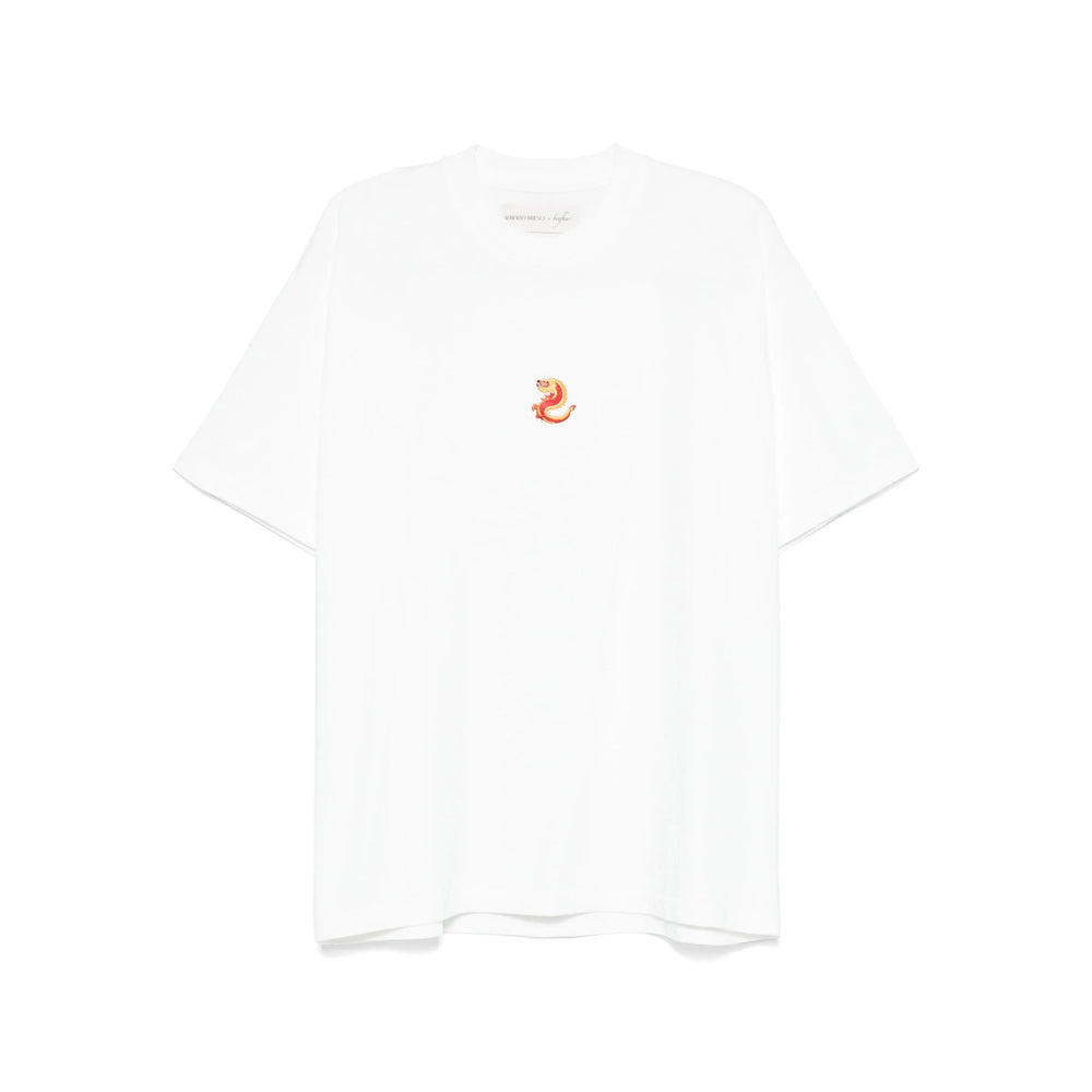 Alberto Bresci X Beefbar T Shirt - Bianco | e07623c790d941c44e2708758f467543ac3ecfb0