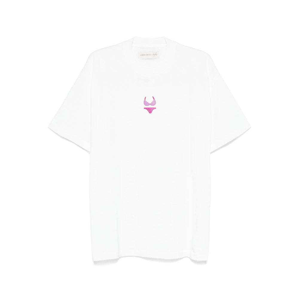 Alberto Bresci X Beefbar T Shirt - Bianco | 8019adac70d5d1690b6c11fab151fe2e2e81f6c0
