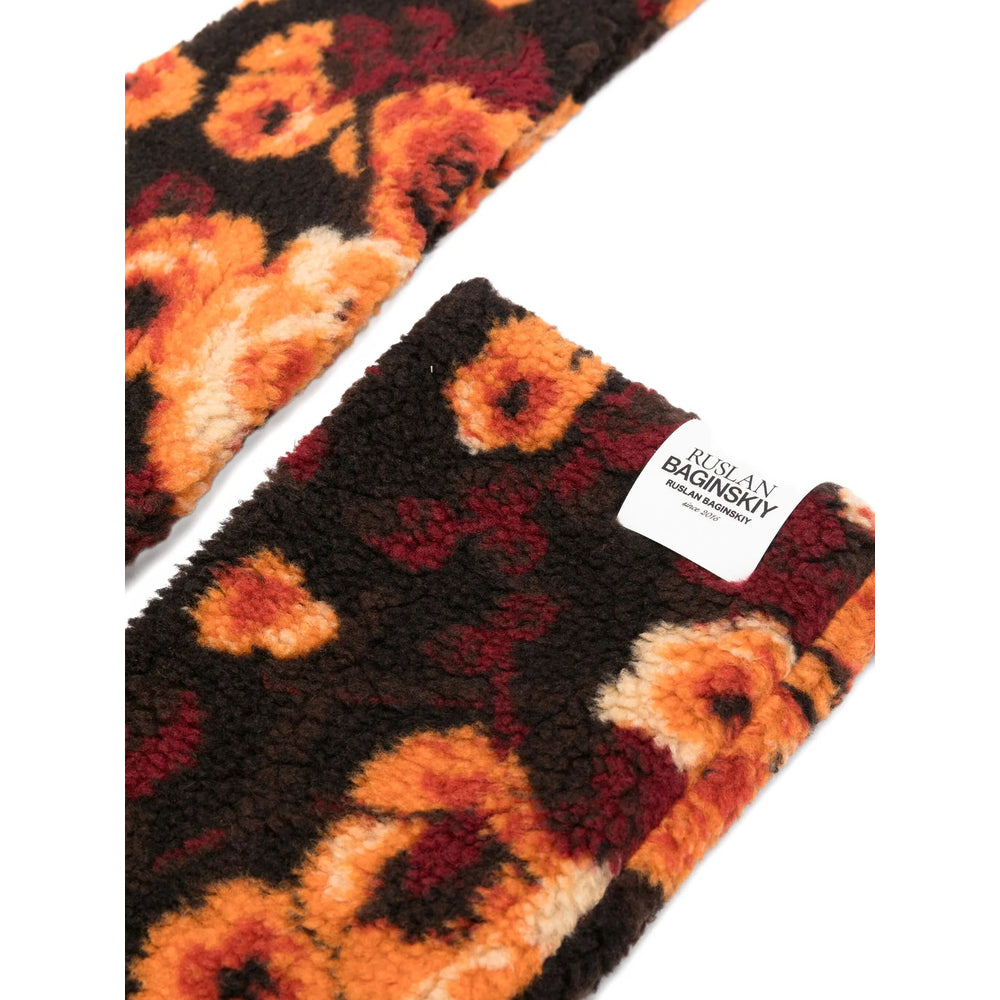 Ruslan Baginskiy Gloves - Nero, Arancione | d1ce12758cf45b8df51f58a036edc3530abe1638