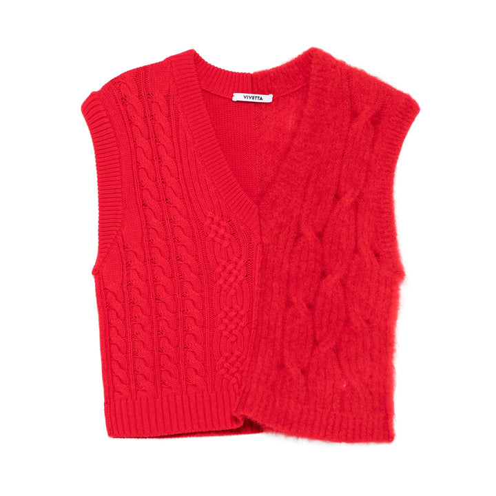 Vivetta Waistcoats - Rosso | 8003ef6705662b095b9608830564414b1d800555