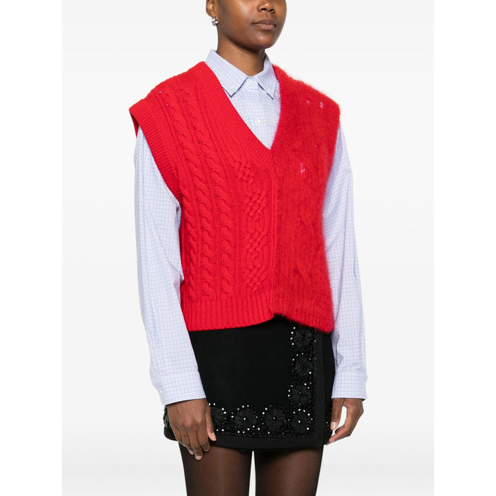 Vivetta Waistcoats - Rosso | ecf335160d9ee662ac148e09c2d154f5ea4fbb57