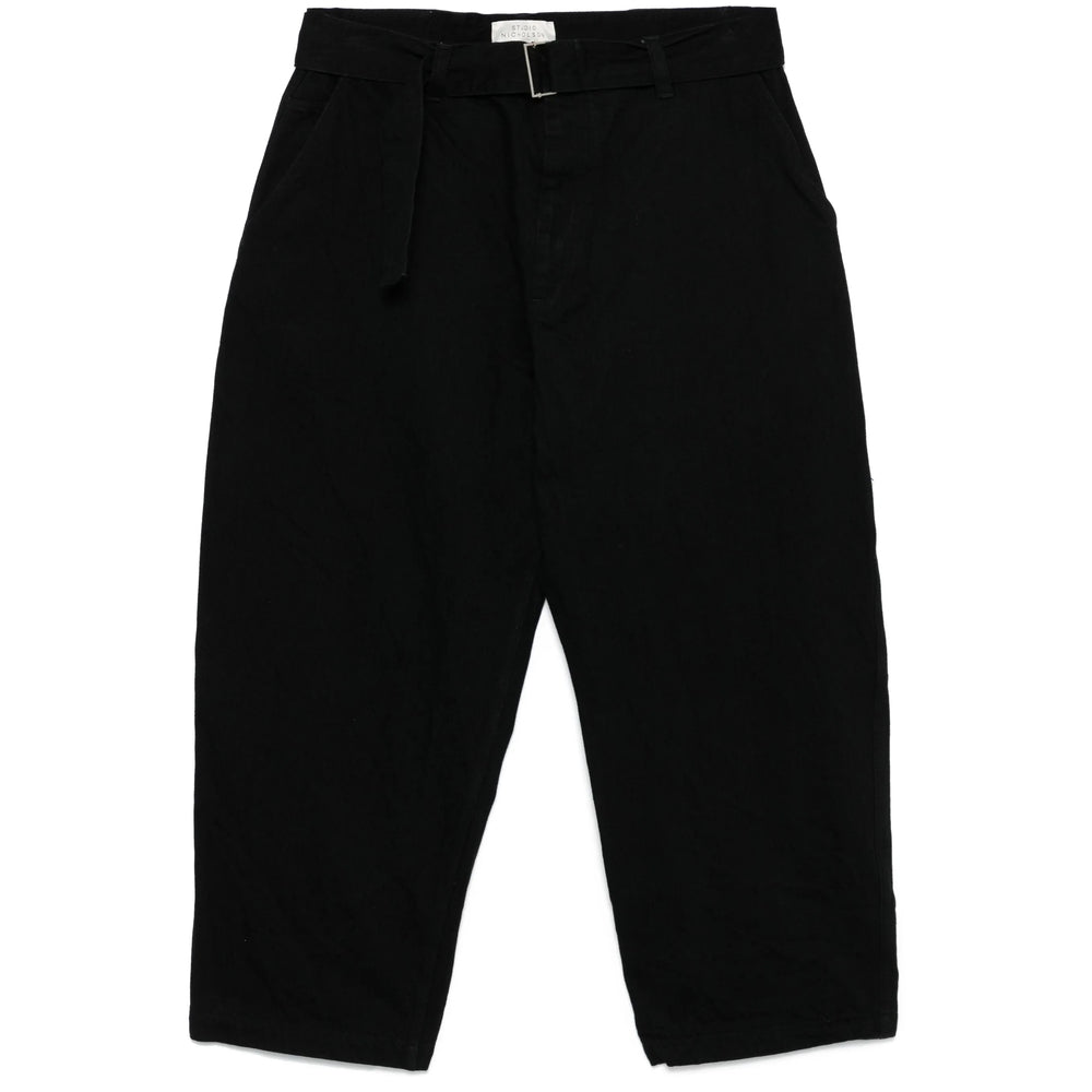 Studio Nicholson Pantaloni - Nero | afc1a22cbd33eb09eb9859e5eff7e53a7a7fb057