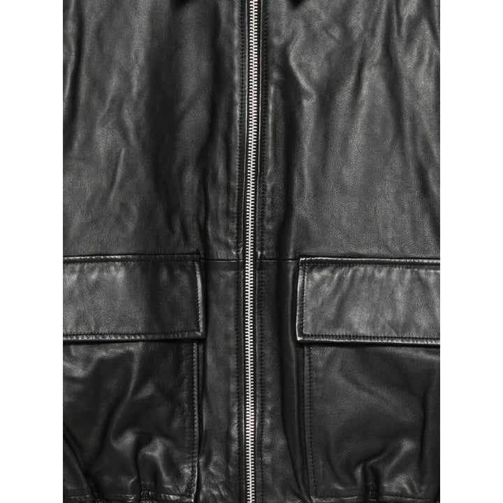 Studio Nicholson Leather Outerwears - Nero | a06dbcb8a65eb2801abd8cfed0da89d9ddc0d9bc