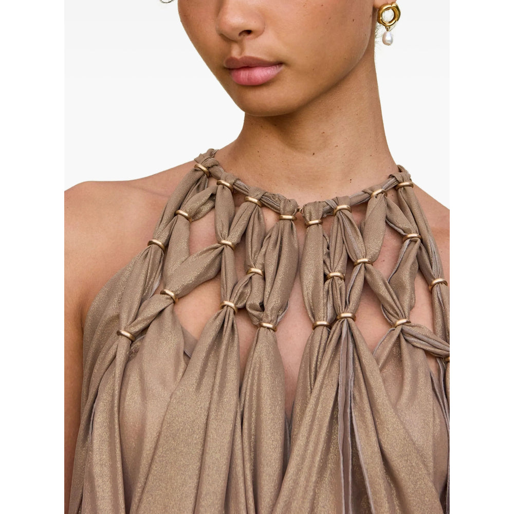 Cult Gaia Abiti - Oro | 1e157a229f0a38d98921a09db54394d7622eef7b