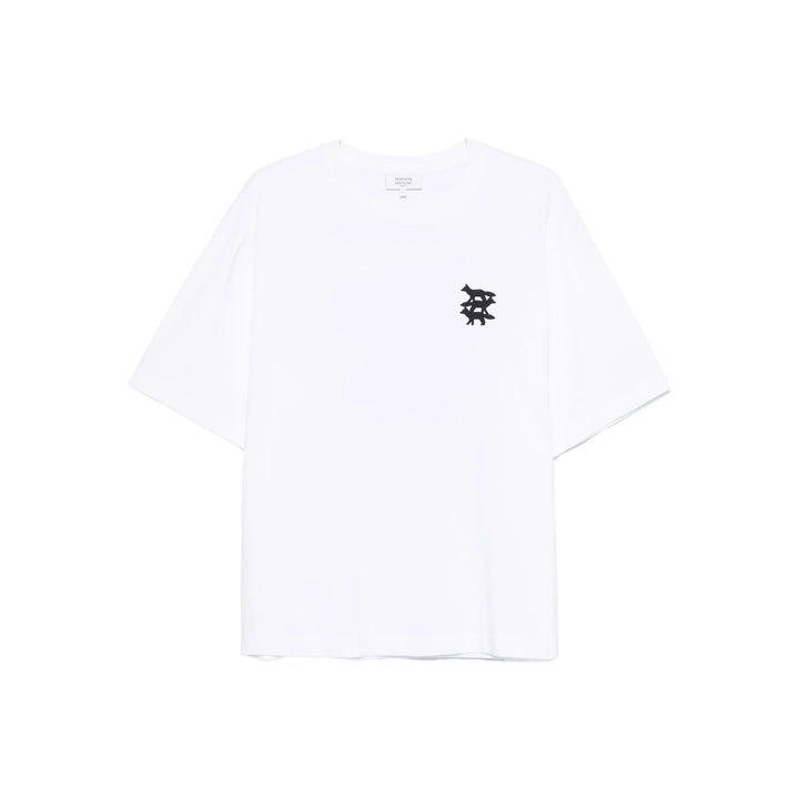 Maison Kitsuné T Shirt - Bianco | 53073bcb9d48a8af58a48b5d750fdc717448de4a