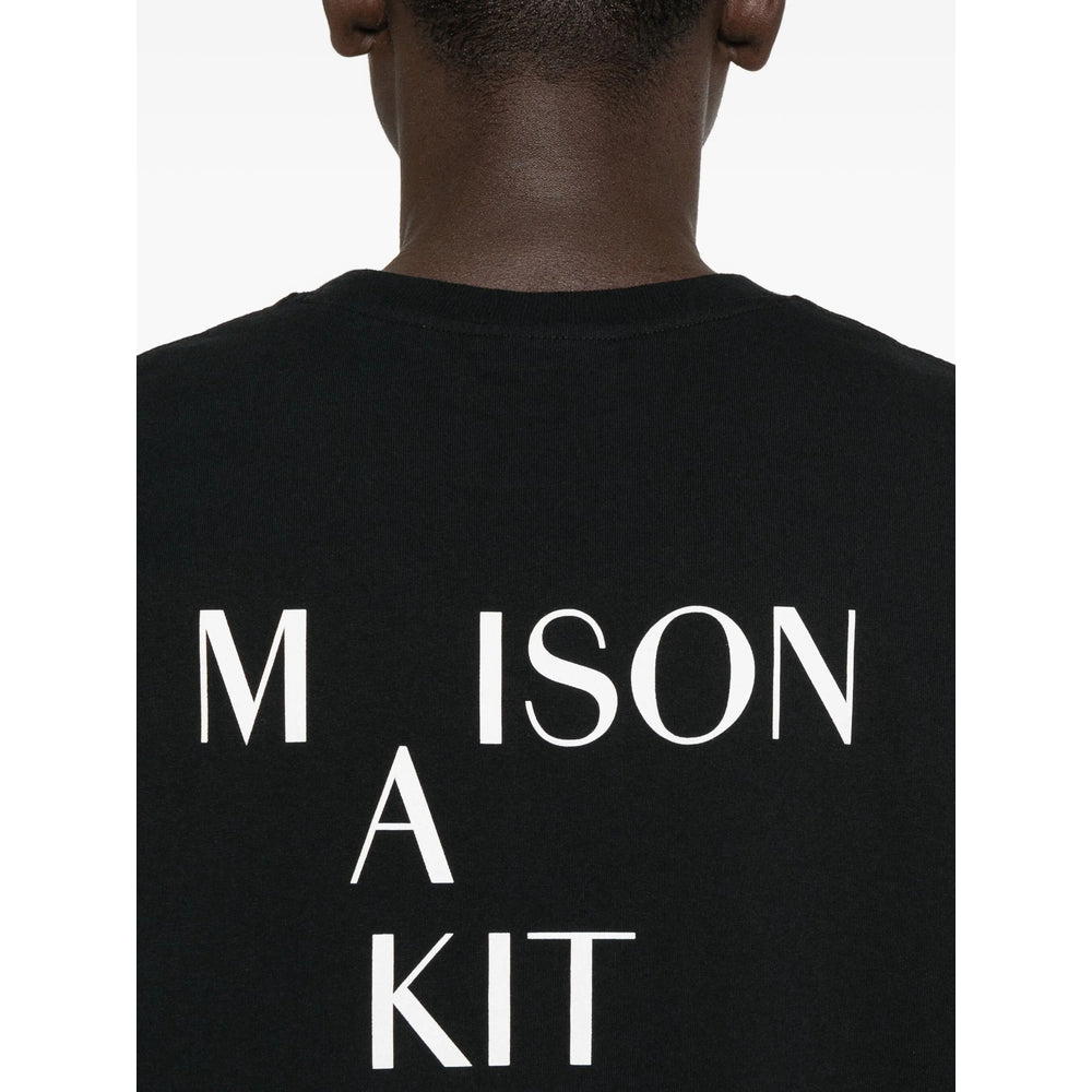 Maison Kitsuné T Shirt - Nero | 35340dd2540f09e3396ad8c120f737e51c678352